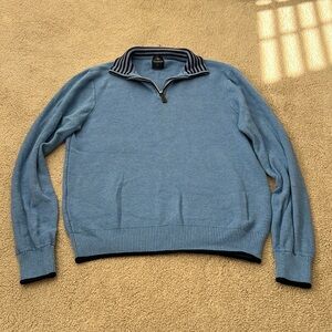 Tailorbyrd Men’s Quarter Zip Sweater